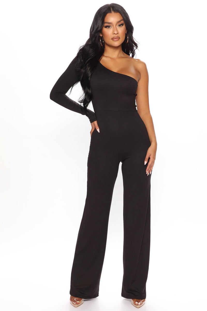 Something Simple Jumpsuit - Black | Fashion Nova, Jumpsuits | Fashion Nova