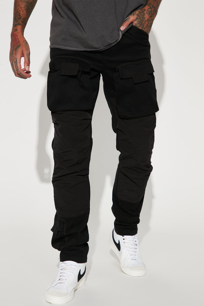 Duality Cargo Pants - Black | Fashion Nova, Mens Pants | Fashion Nova