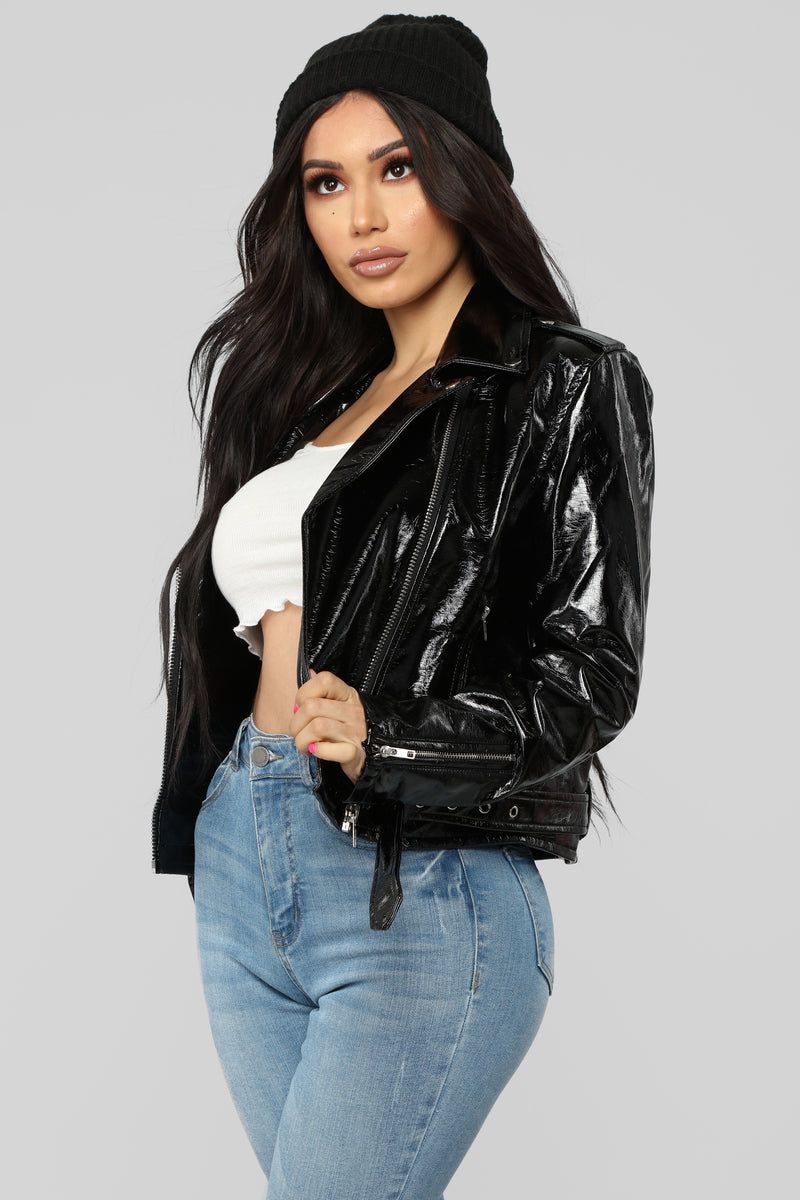 Meet Me Outside Moto Jacket - Black | Fashion Nova, Luxe | Fashion Nova