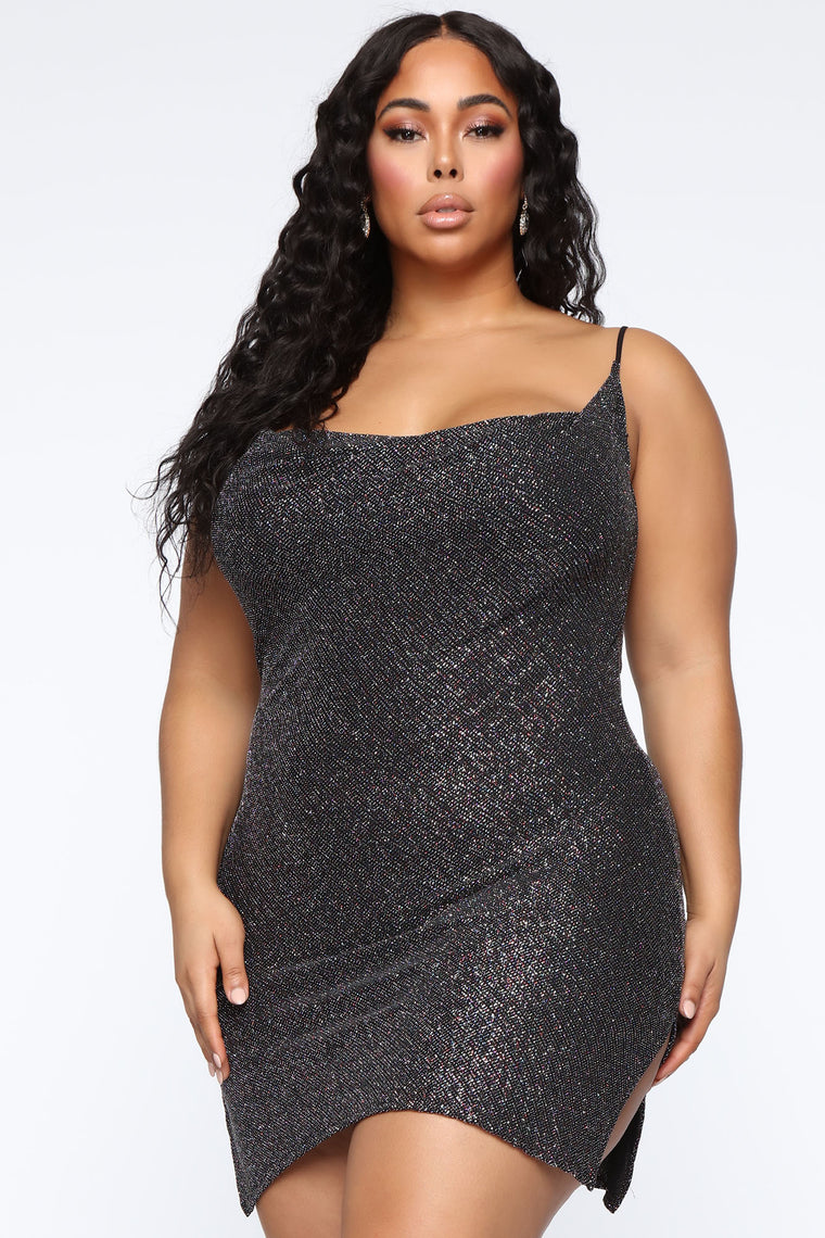 Locked In Mini Dress - Black – Fashion Nova