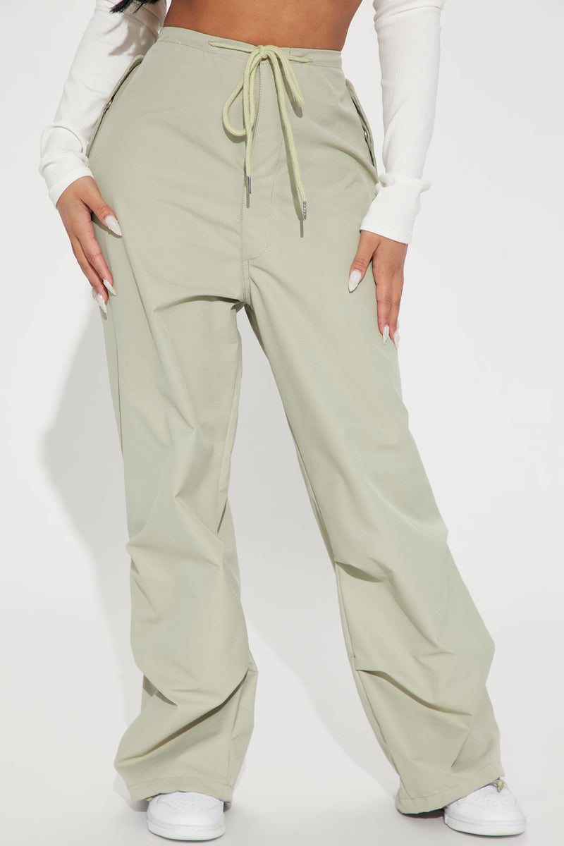 Cult of Personality Parachute Pant - Sage | Fashion Nova, Pants ...