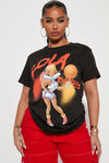 Lola Bunny Graffiti Tee - Black