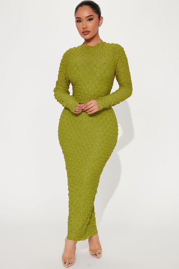 Keeping You Warm Sweater Maxi Dress - Kelly Green, Fashion Nova, Dresses