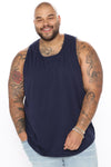 Essential Tank Top - Navy