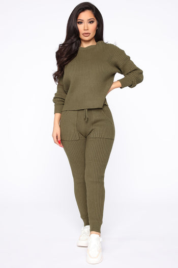 Everything Legging Set - Olive  Fashion Nova, Matching Sets