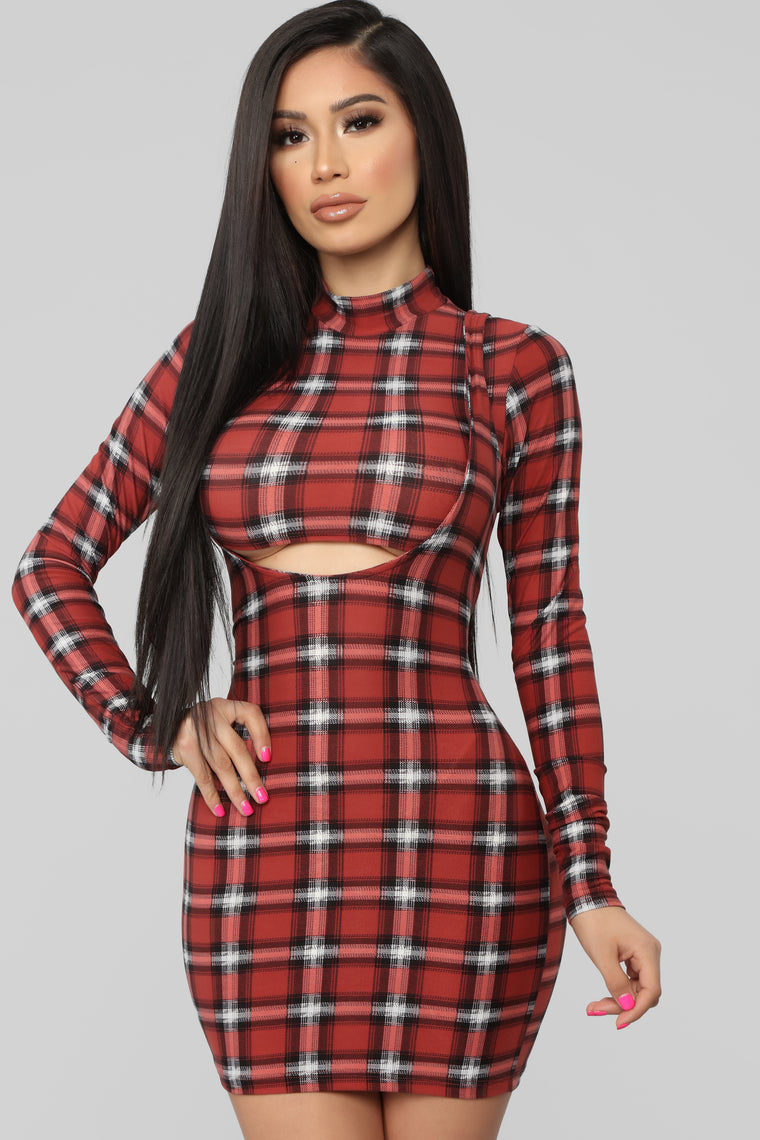 suspender dress fashion nova