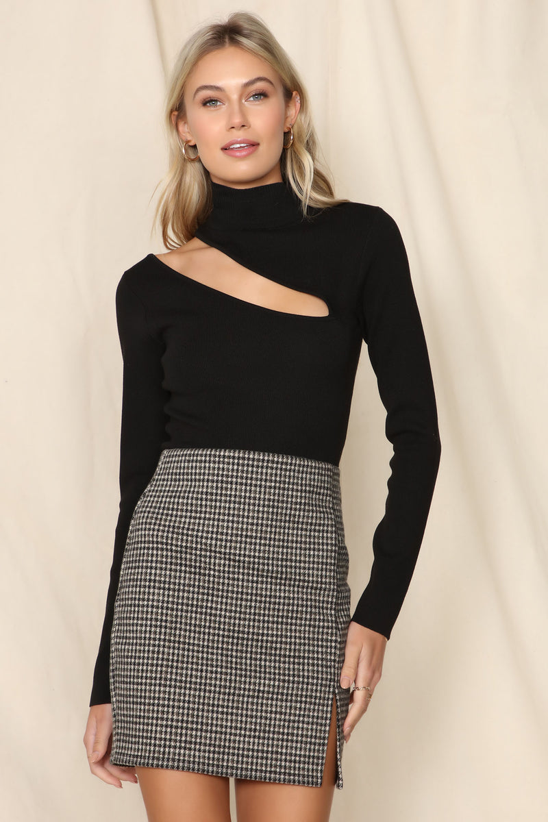 Laila Long Sleeve Sweater - Black | Fashion Nova, Nova Vintage ...