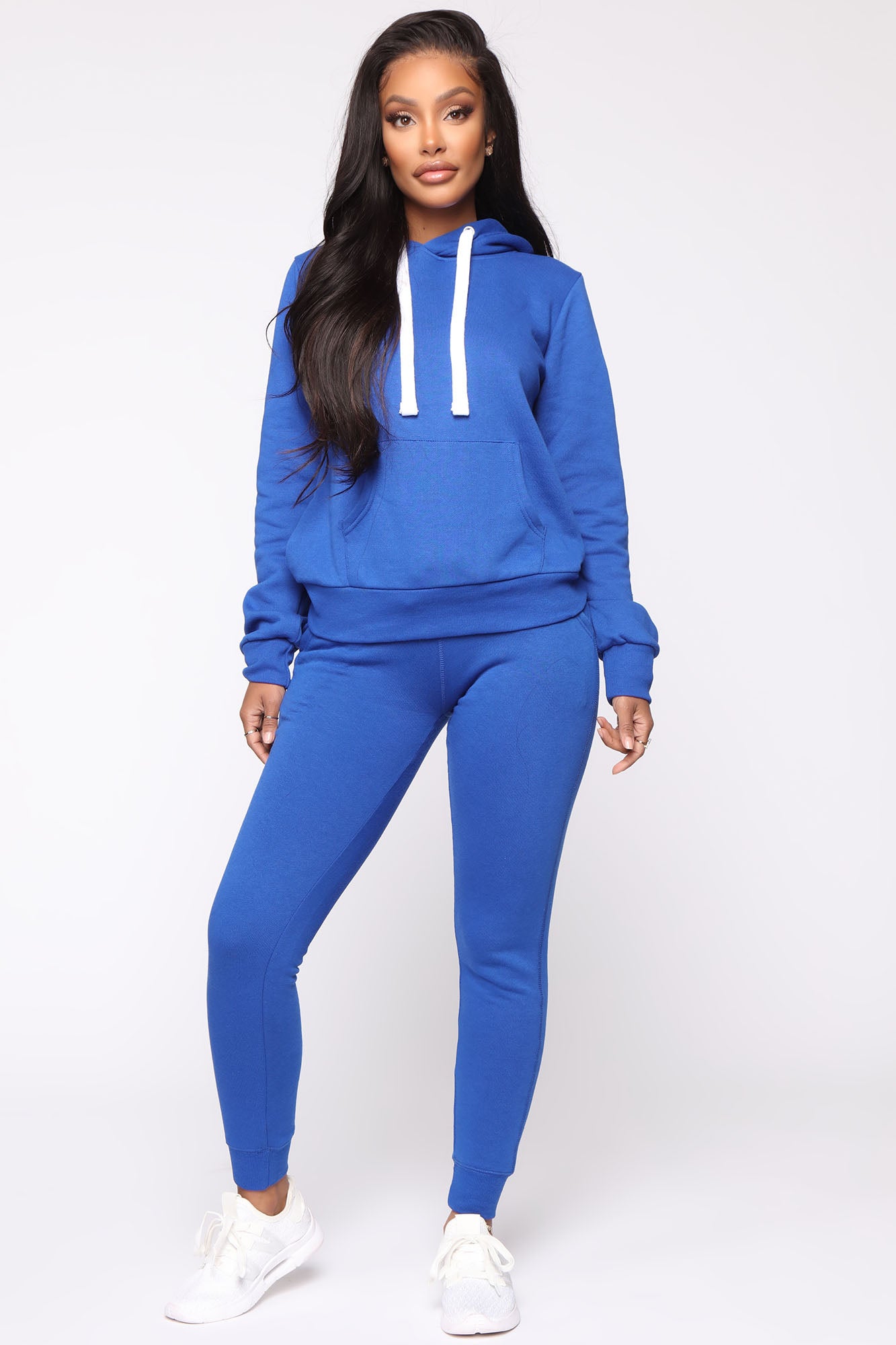 Relaxed Vibe Solid Hoodie - Blue – Fashion Nova