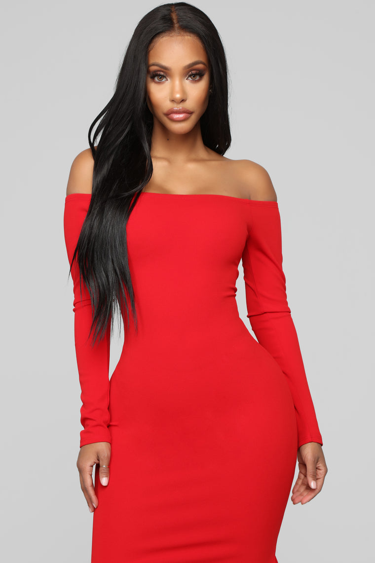 simply red midi