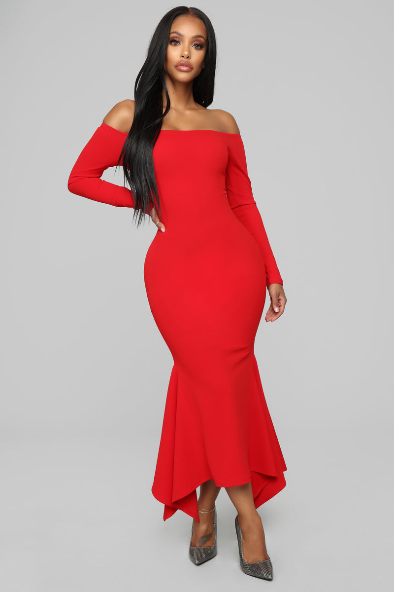 simply red midi