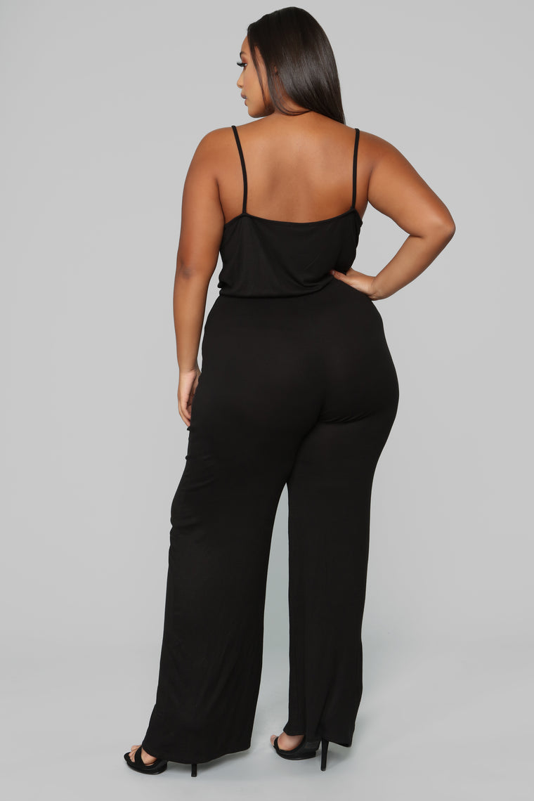 Take A Ride Jumpsuit - Black – Fashion Nova