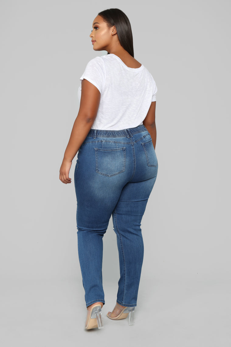 khaliah jogger jeans