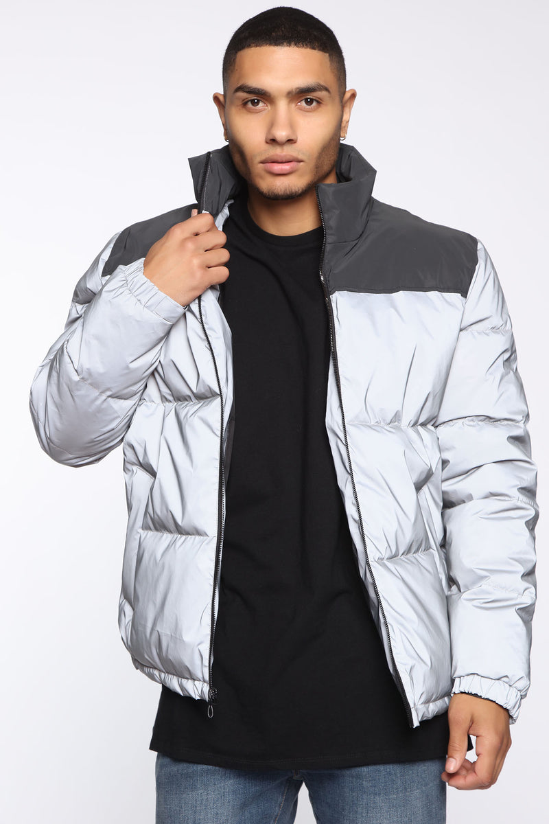 reflective bubble jacket