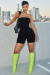 Keep You Going Knee High Boots - Lime