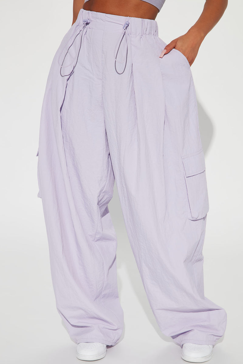 Hard Candy Parachute Pant - Lavender | Fashion Nova, Pants | Fashion Nova