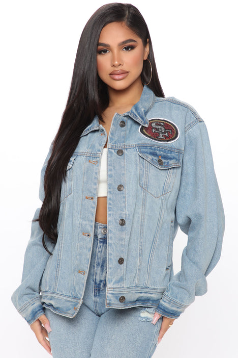 49ers denim jacket