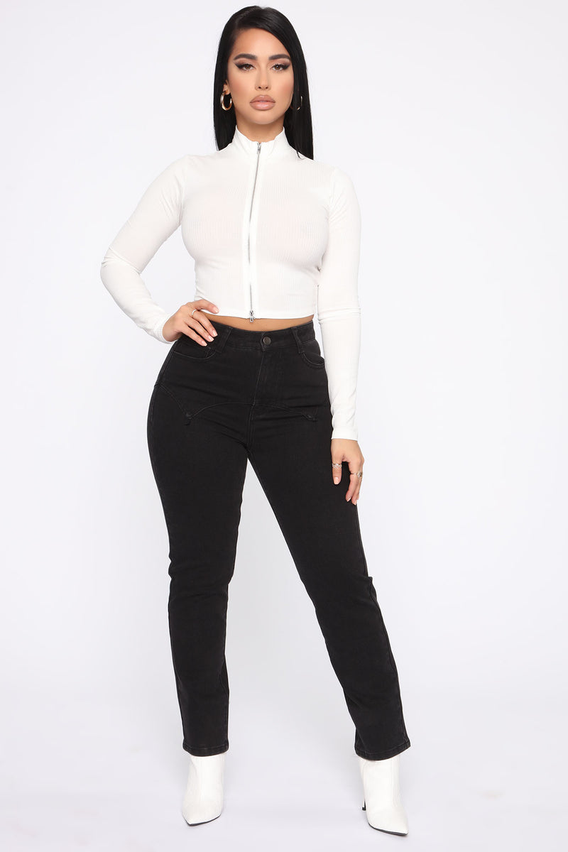 Two Way Street Top - White, Knit Tops | Fashion Nova