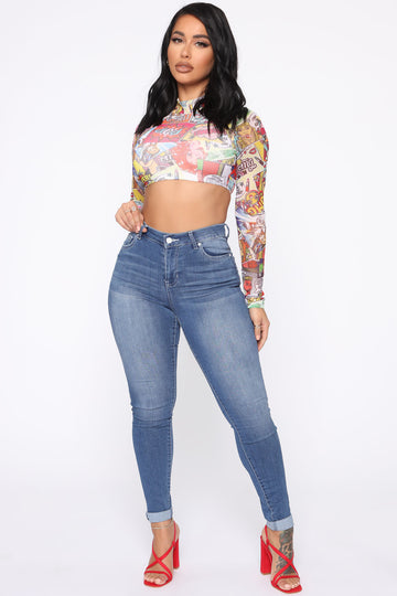 high rise jeans online