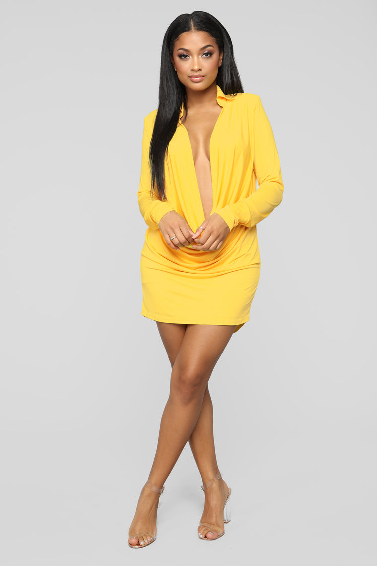 cowl neck dress fashion nova