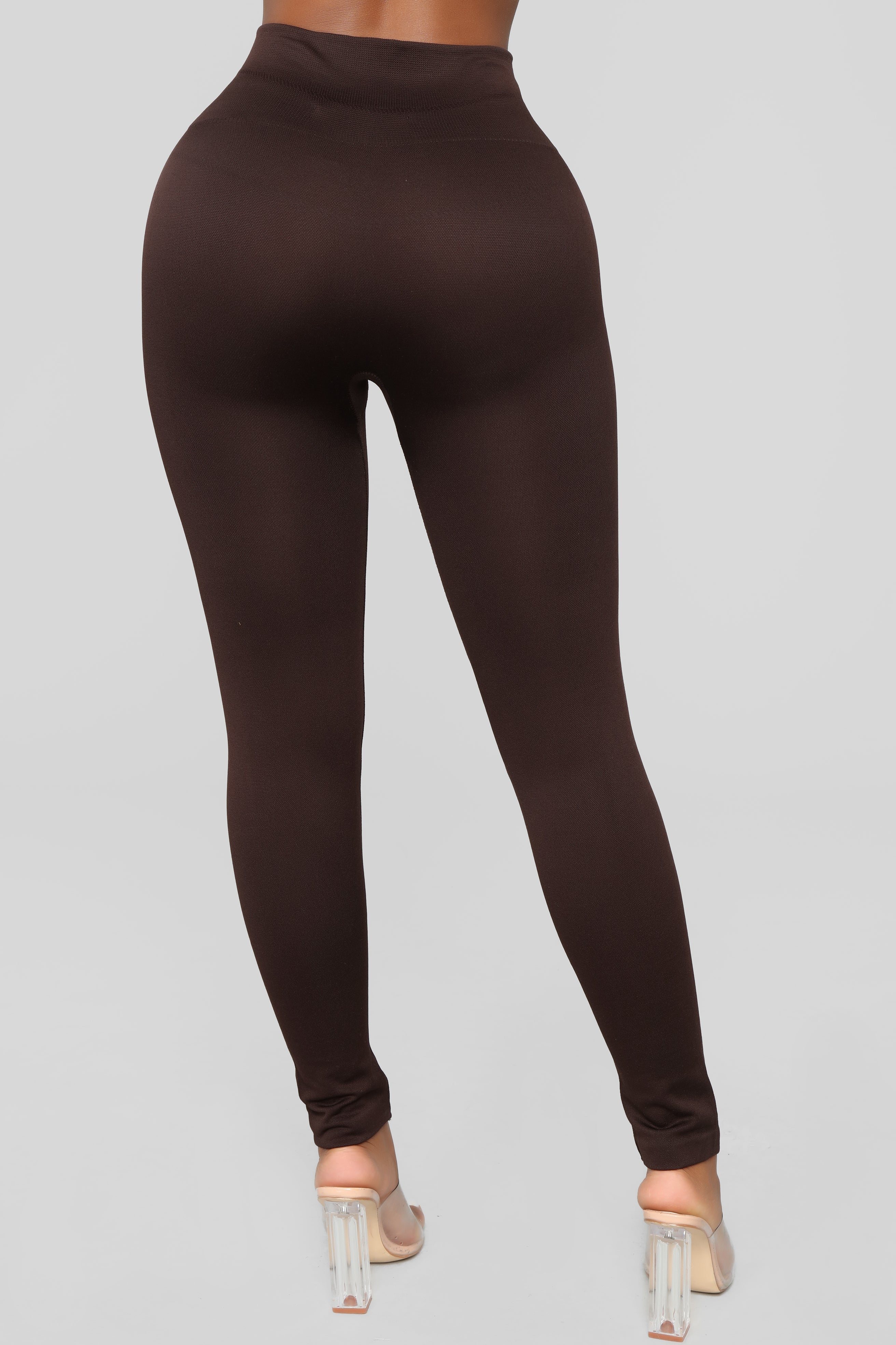 Kiss And Make Up Seamless Leggings - Mocha