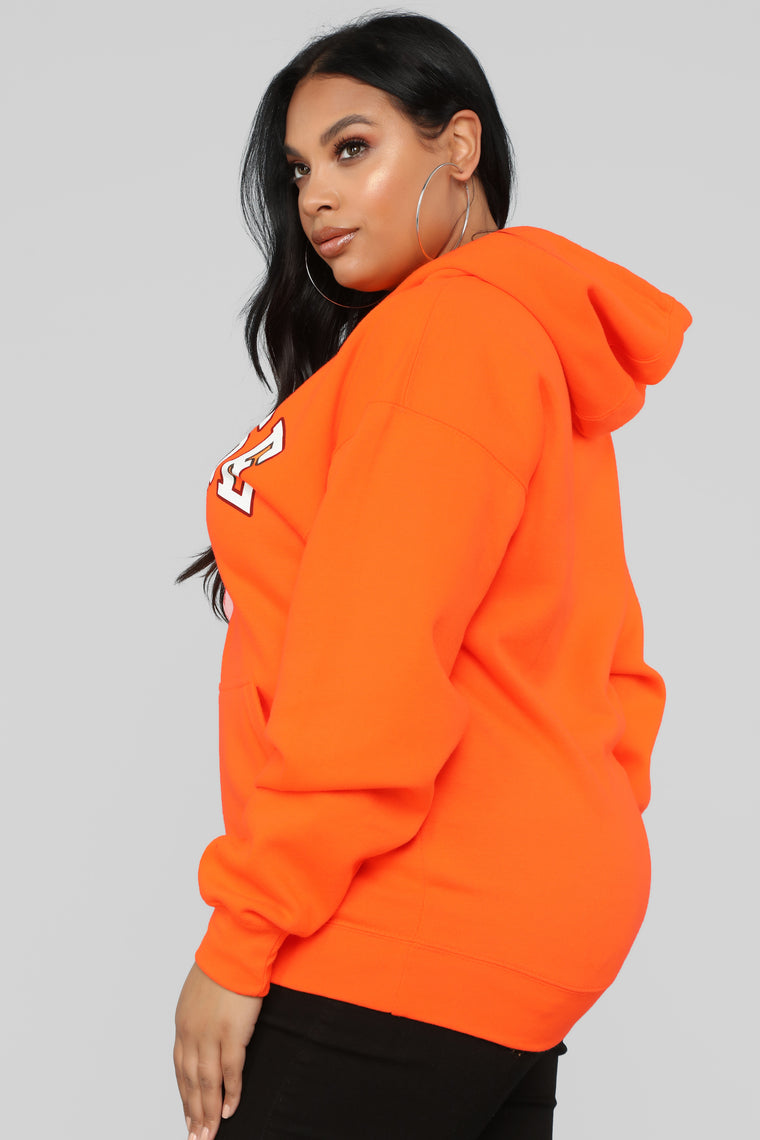 finesse orange hoodie