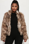 Fernanda Fur Coat - Natural