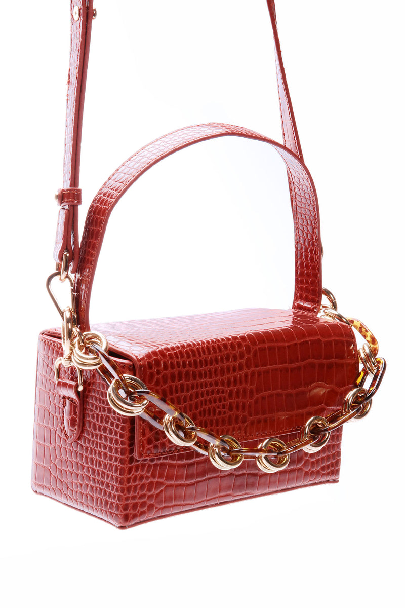 Feel No Ways Satchel Bag - Rust | Fashion Nova, Handbags | Fashion Nova