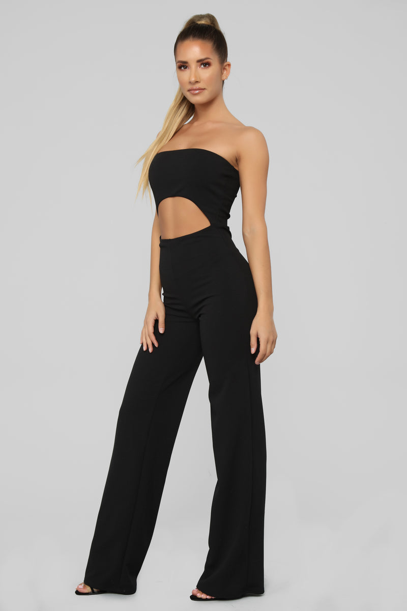 Go To Cut Out Jumpsuit - Black | Fashion Nova, Jumpsuits | Fashion Nova