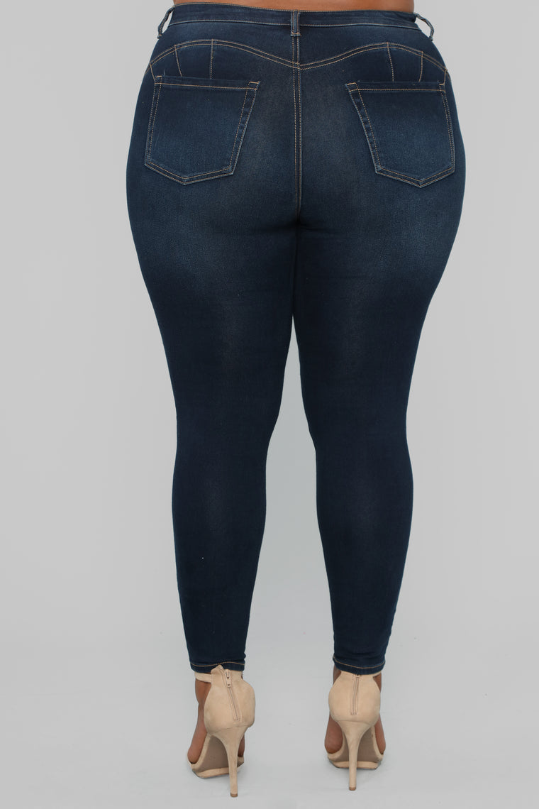 Wifey High Rise Jeans - Dark Denim, Jeans | Fashion Nova