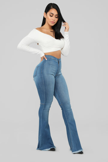 cute flare jeans