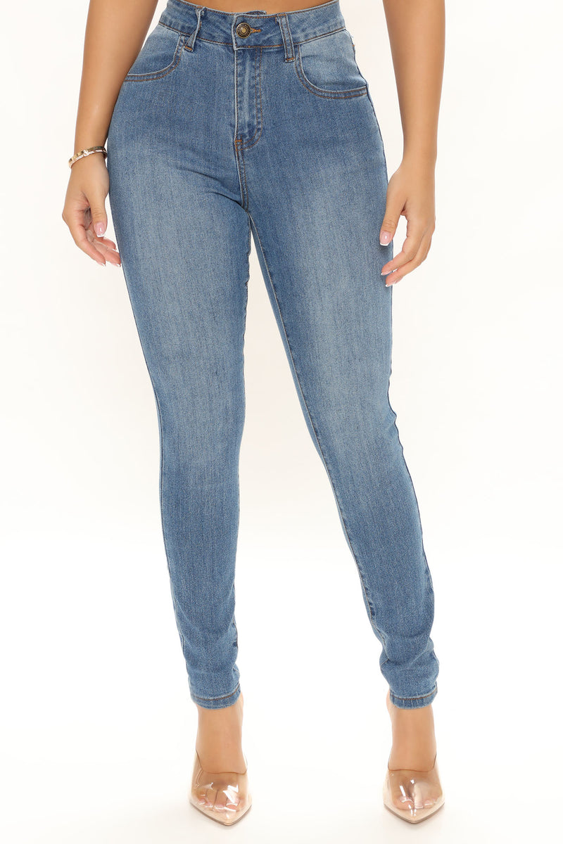 Closer To You Skinny Jeans - Medium Blue Wash | Fashion Nova, Jeans ...