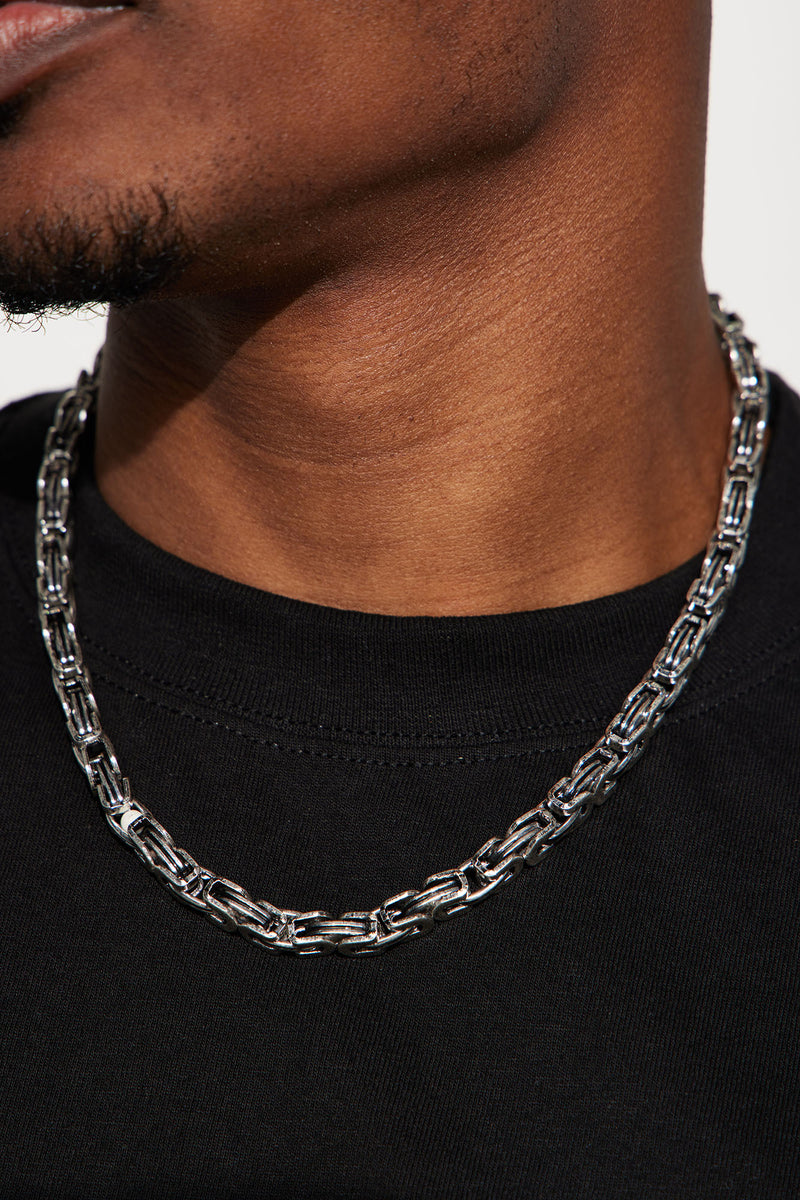 Come Through Chain Necklace - Silver | Fashion Nova, Mens Jewelry ...