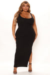 Jane Maxi Dress - Black