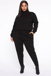 Chill Mami Sweater Set - Black