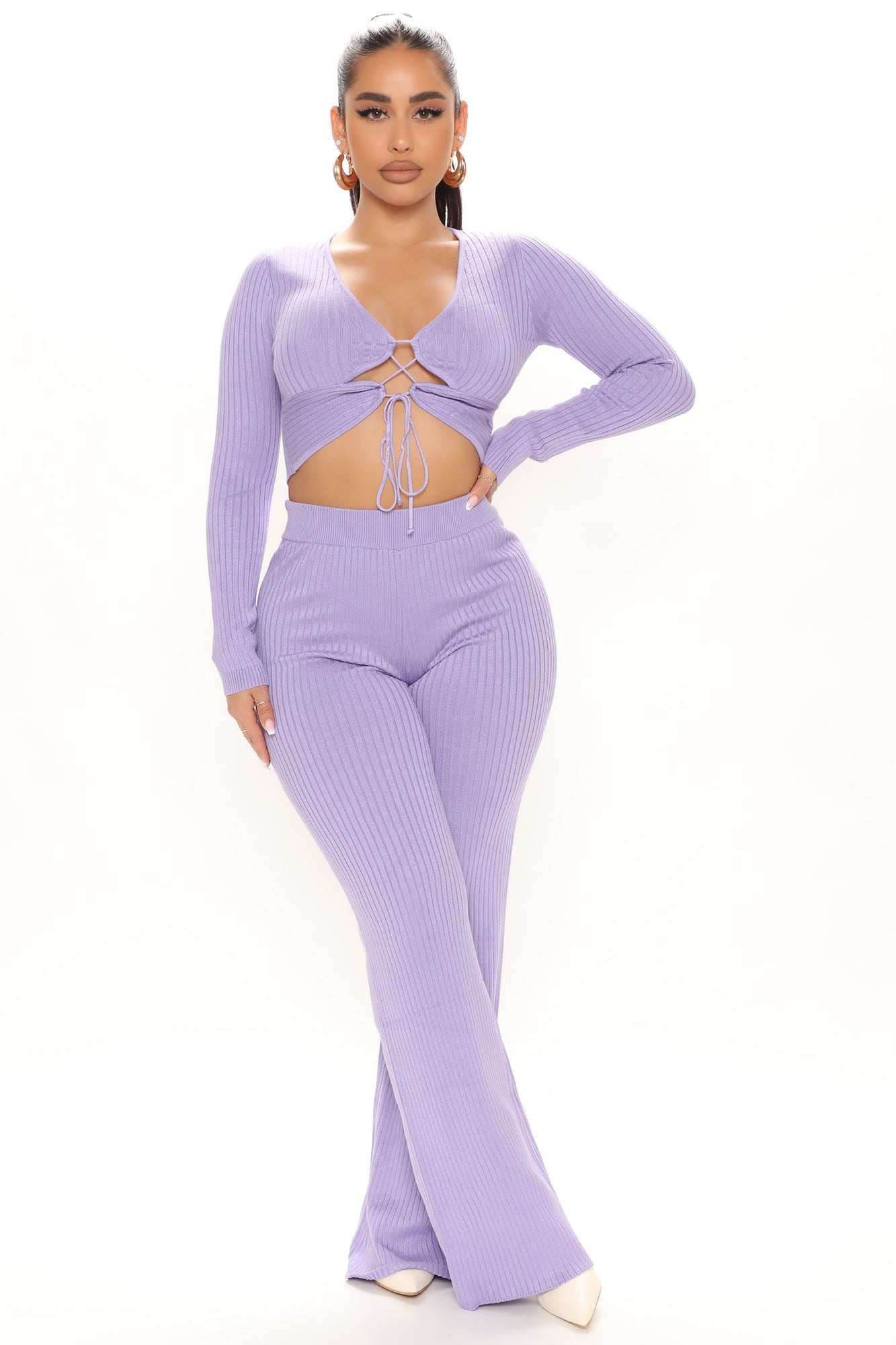 Callie Cargo Baggy Jean - Purple, Fashion Nova, Jeans