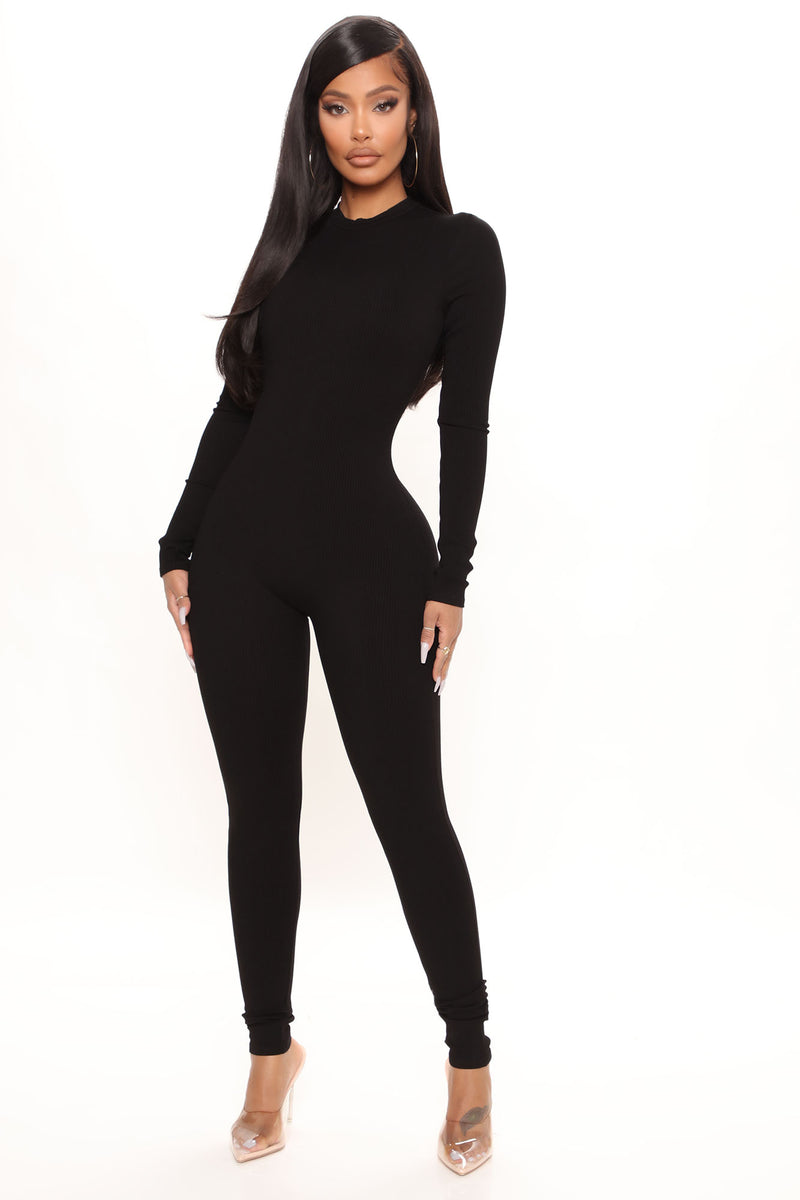 Maribel Snatched Jumpsuit - Black | Fashion Nova, Jumpsuits | Fashion Nova