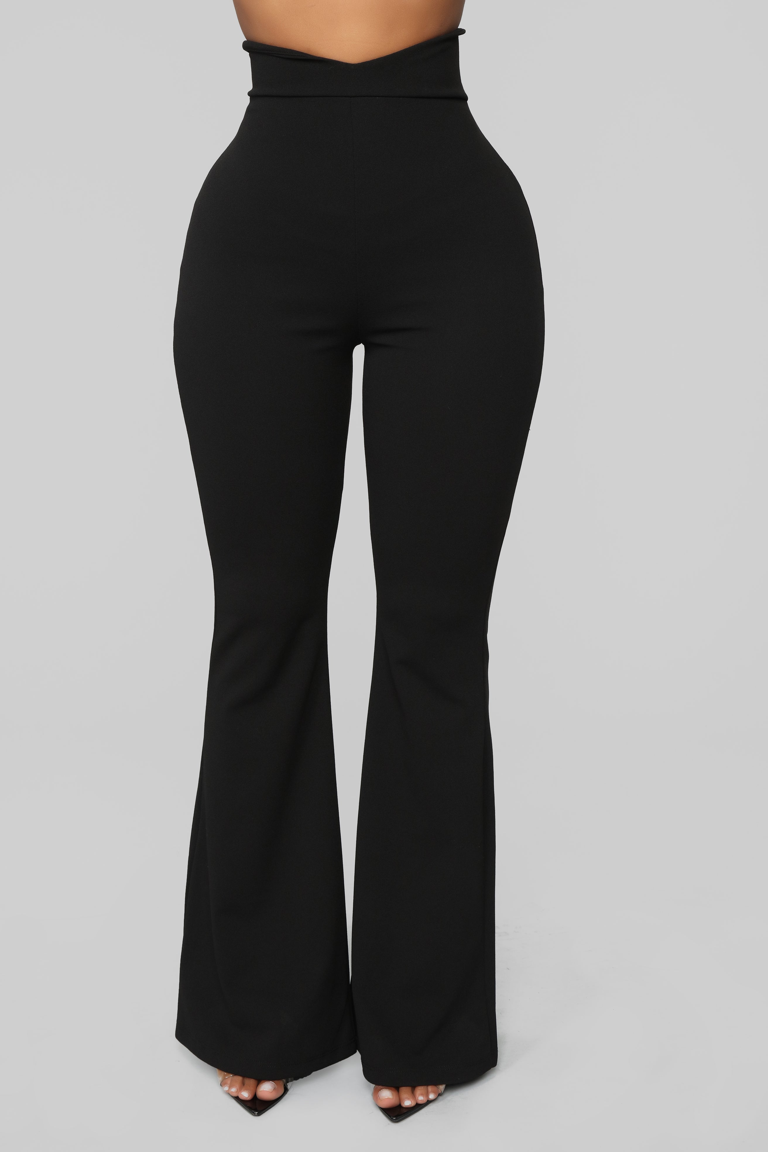 Flare Game Pants - Black – Fashion Nova
