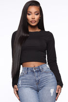 Robin Long Sleeve Top - Black