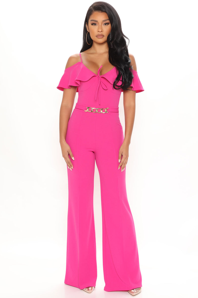 Back In The Groove Jumpsuit - Magenta | Fashion Nova, Jumpsuits ...