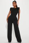 On Point Jumpsuit - Black