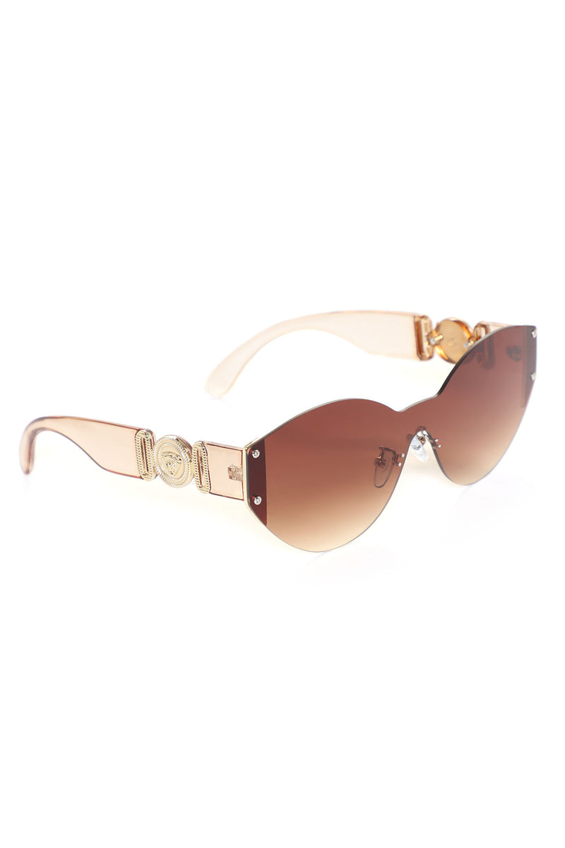 Feisty Attitude Cat Eye Sunglasses - Brown | Fashion Nova, Sunglasses ...