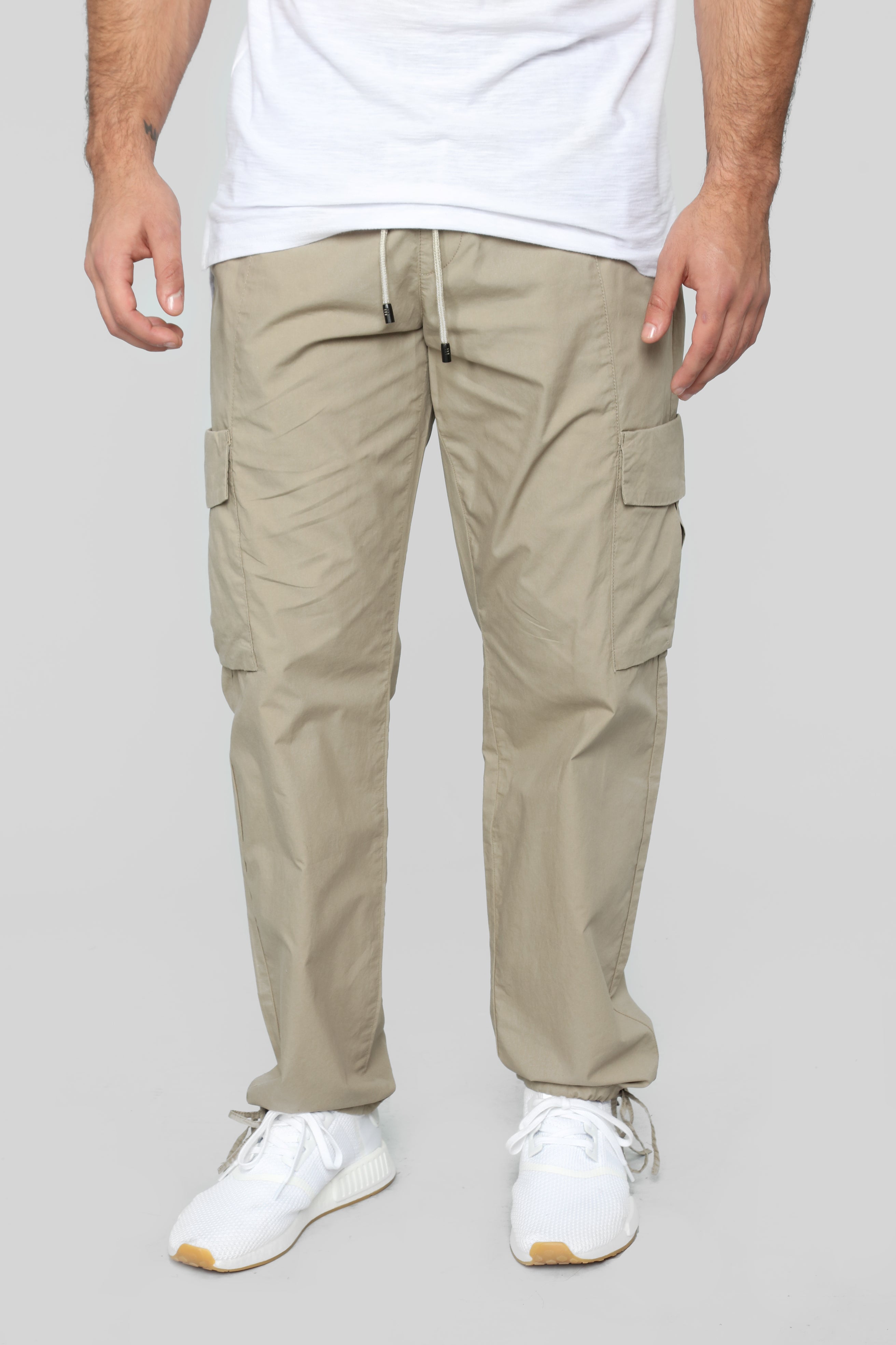 cargo jogger pants khaki