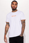 Blessed Type Short Sleeve Tee - White