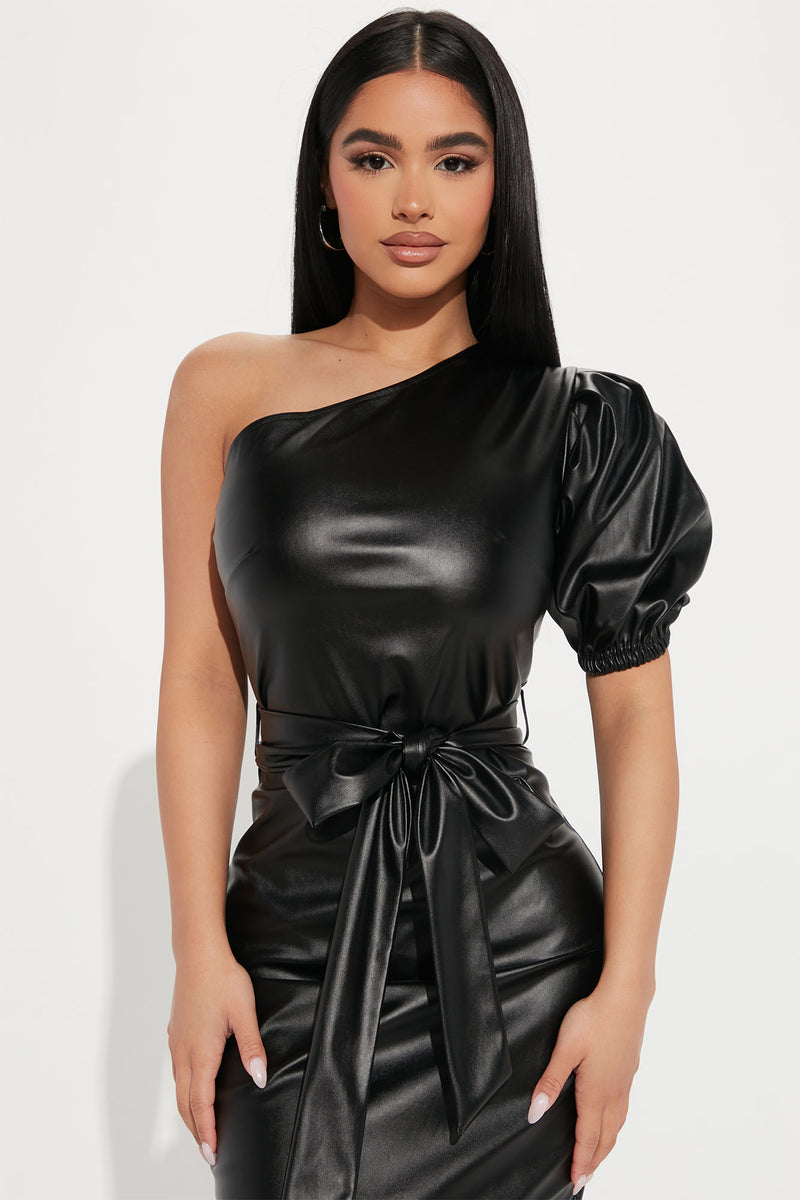 Donna Matrix Midi Dress - Black | Fashion Nova, Dresses | Fashion Nova