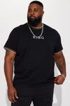 Bling King Short Sleeve Tee - Black