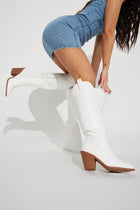 Countryside Cutie Cowboy Boots - White