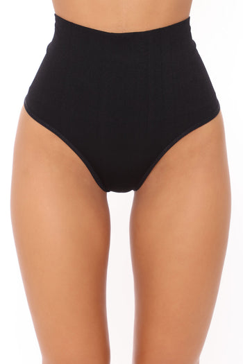 FK High waist sculpting Thong in black – Fashionkilla Online