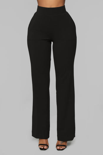 Astrid Flare Pants - Black/combo  Flare pants, Flared pants outfit, Outfits