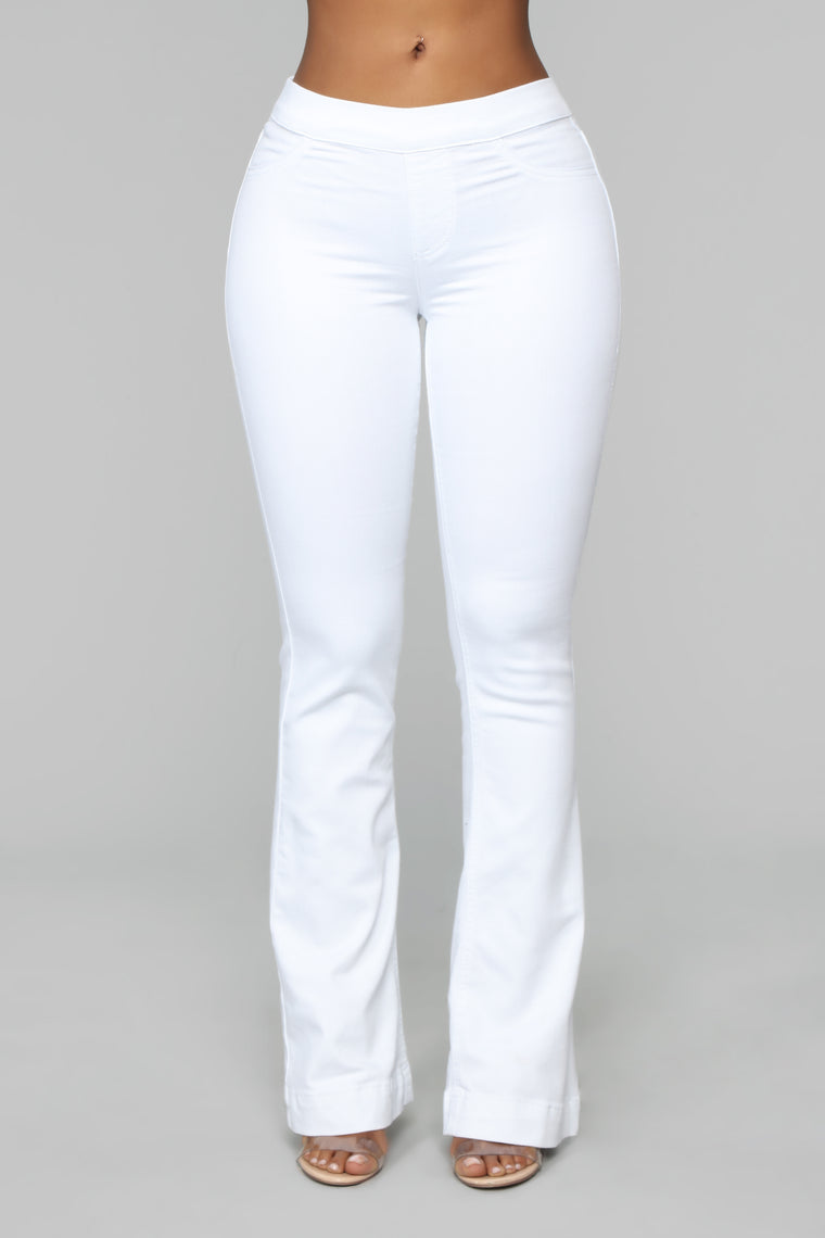 white jean shirt
