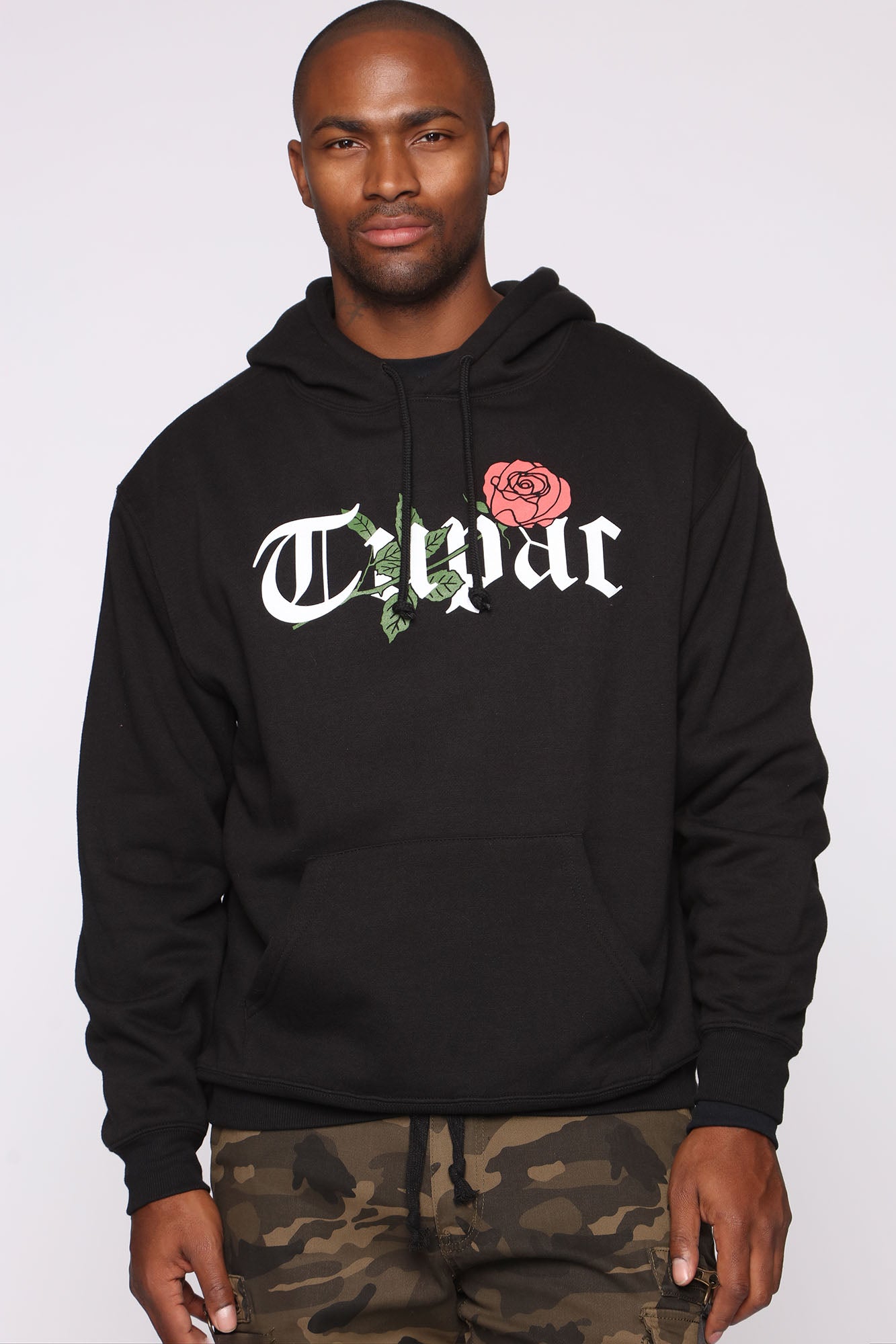 black tupac hoodie